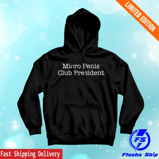 Official Micro Penis Club President Black Shirt