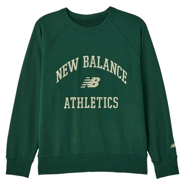 Official Urban Outfitters Apparel Clothing New Balance Athletics Varsity Sweater Green UrbanOutfitters Store Shop