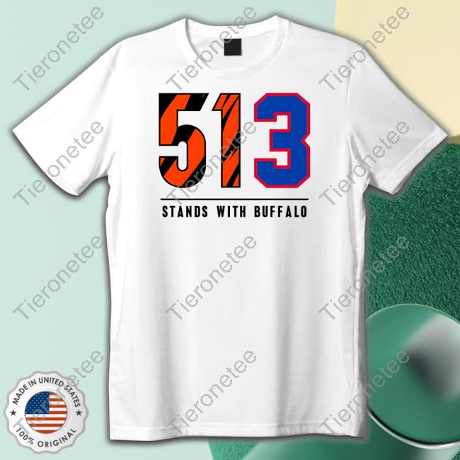 Damar Hamlin Cincy Shirts 513 Stands With Buffalo Shirt