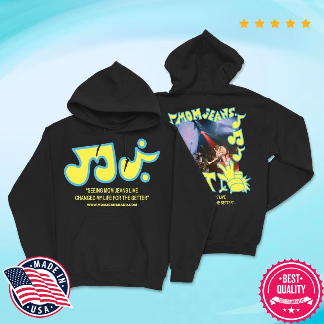 Official Mom Jeans Merch Store Black Note Crewneck Mom Jeans Apparel Shop