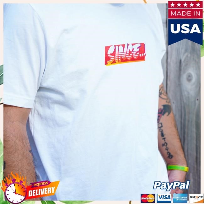 Iconic Since 2001 Petrol Blue Since Apparel Gear