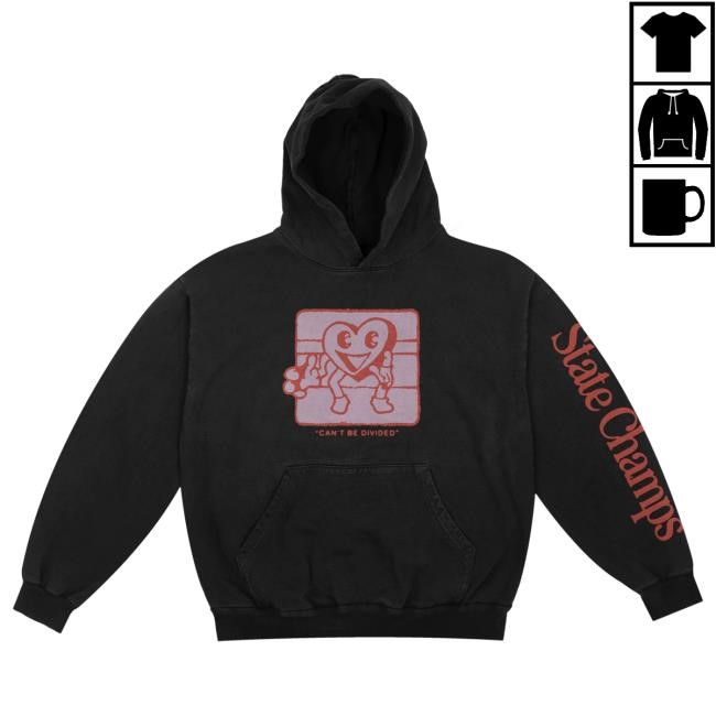 Official State Champs Heart Pullover Hoodie