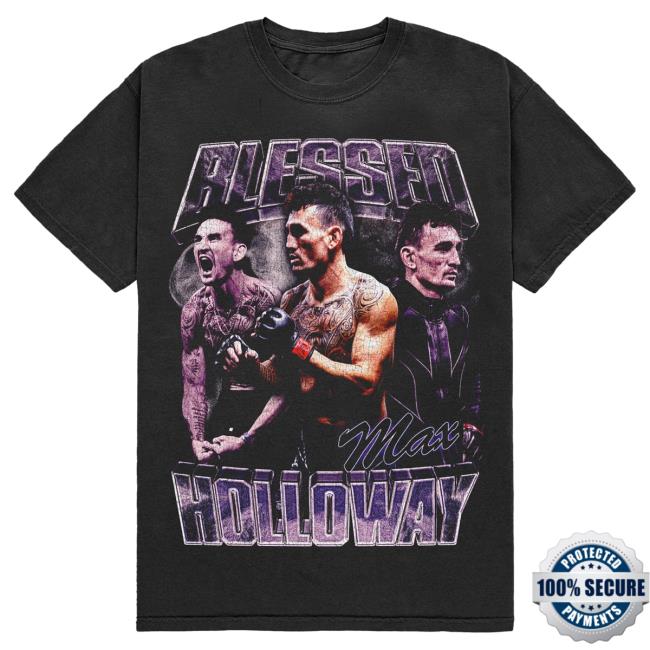 Official Max Holloway Merch Store Holloway Vintage Graphic Shirt 2024 Max Holloway Apparel Clothing Shop MaxHolloway