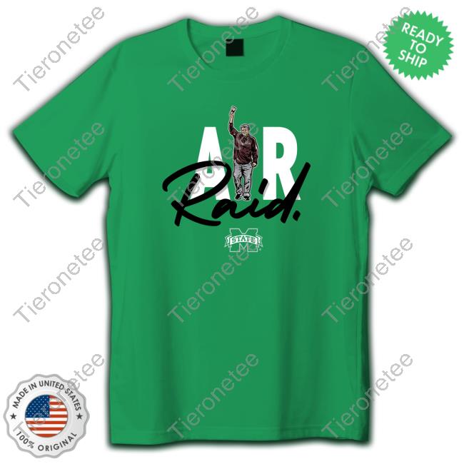Breakingt Merch Official Mike Leach Msu: Air Raid Sweatshirt