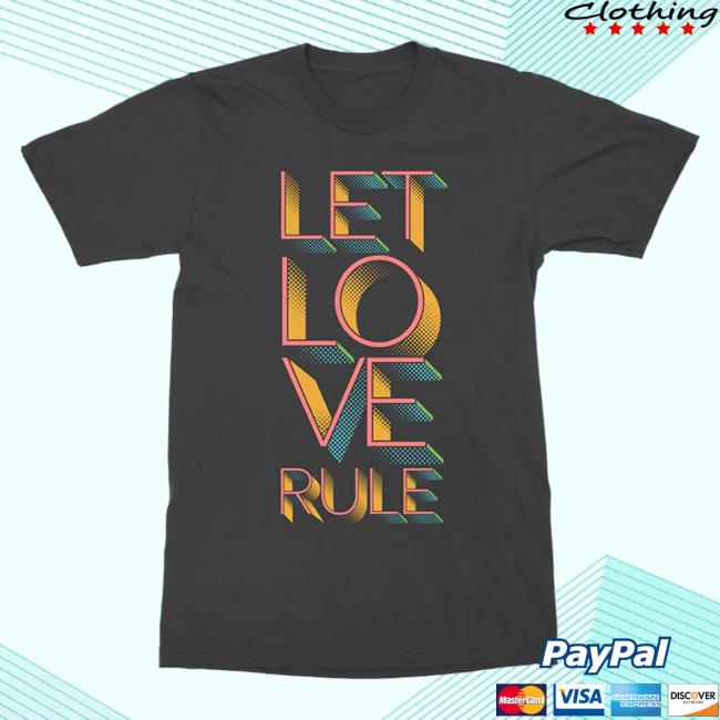 Official Lenny Kravitz Store Shop Let Love Rule 3D Shirt Lenny Kravitz Apparel Clothing