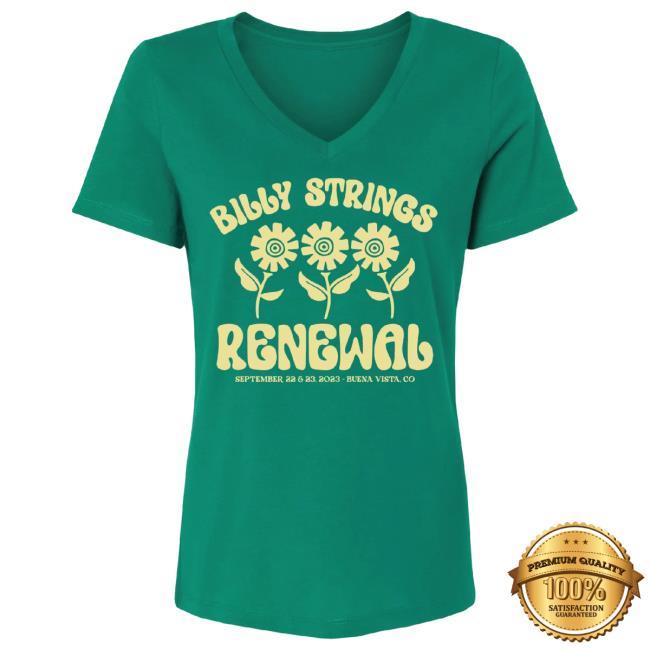 Billy Strings Renewal 2023 Flower Shirt