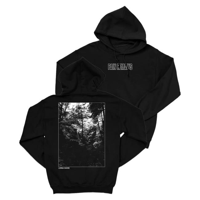 Official Lorna Shore Merch Store Lorna Shore Trees Crewneck Sweatshirt Black LornaShore