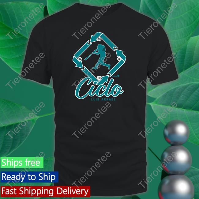 Official BreakingT Shop Luis Arraez Ciclo Tee Fish Stripes
