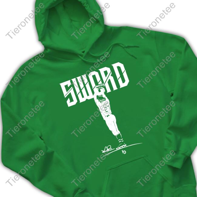 Bauer Outage Sword Hooded Sweatshirt Trevor Bauer Merch Baueroutage