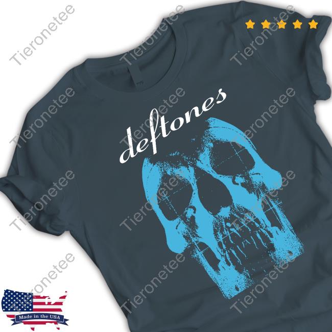 Deftones Blue Skull Crewneck Sweatshirt