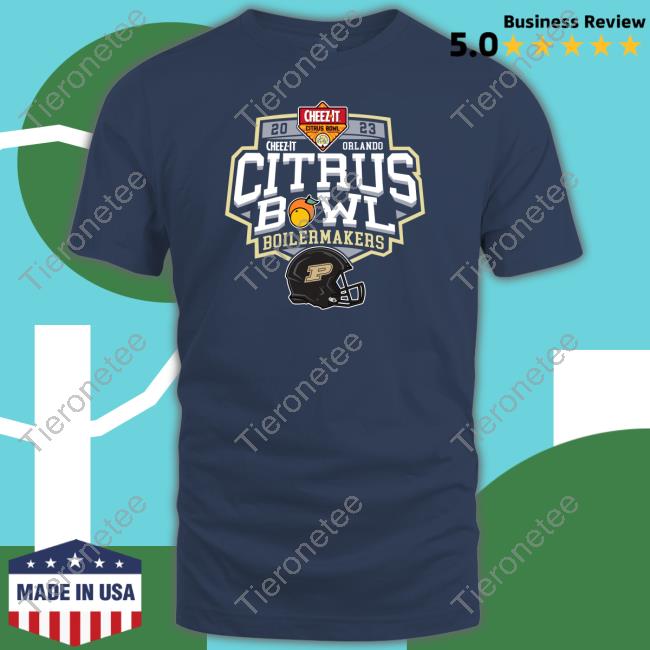 Cheez-It Orlando Citrus Bowl Purdue Boilermakers 2023 T Shirt Boilers Purdue 2023