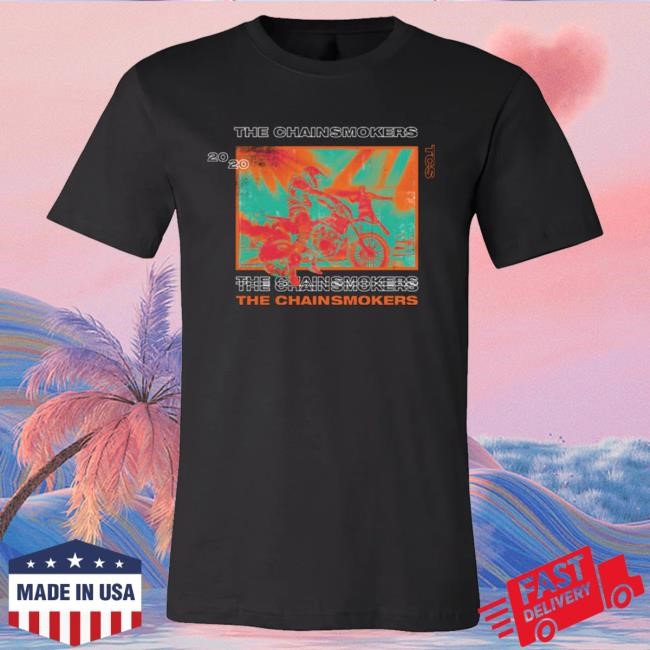 Official The Chainsmokers Merch The Chainsmokers Motorcycle Attractive Shirt