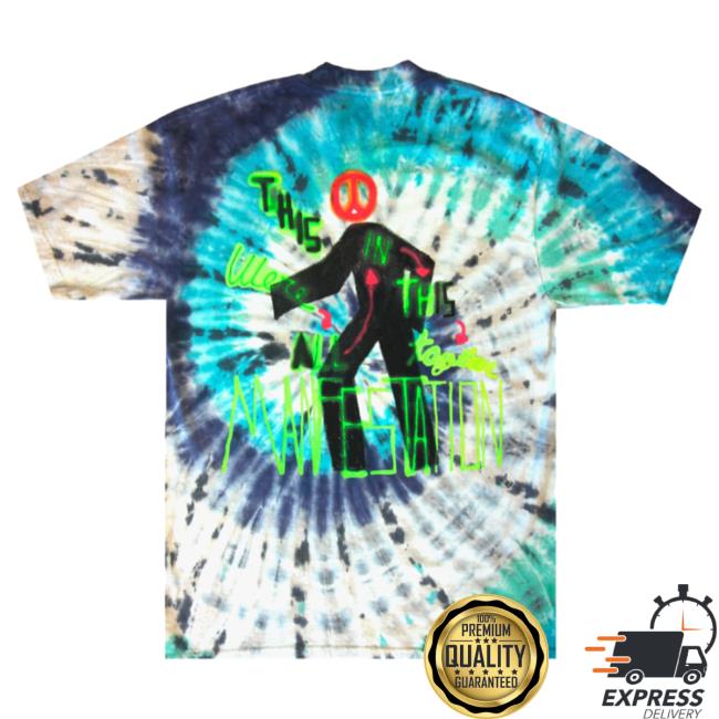 Official Travis Scott Merch Store Travis Scott Astroworld Manifestation Crew Tie Dye TravisScott Shop