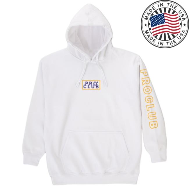 Official Pro Pro Club Men's Logo Sweatshirt Hoodie