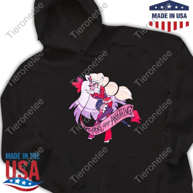Hazbin Hotel Chaggie More Than Anything Tees