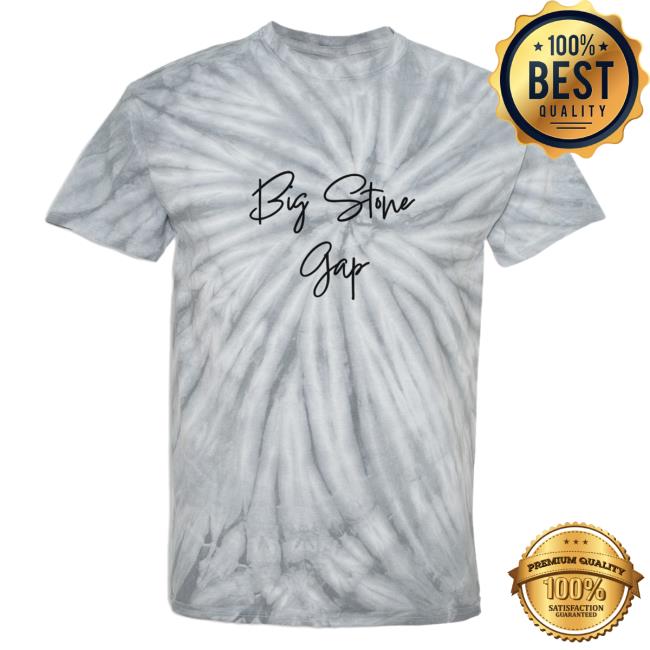 Official Hometown Apparel Clothing Merch Big Stone Gap Virginia Freestyle Tie-Dye Shirt S - 5XL Tie Dye Silver