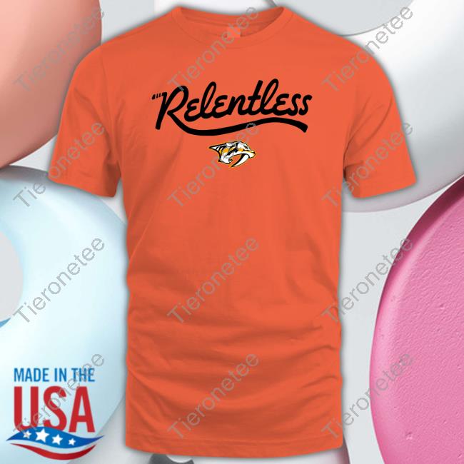 Relentless Nashville Predators Logo Tee