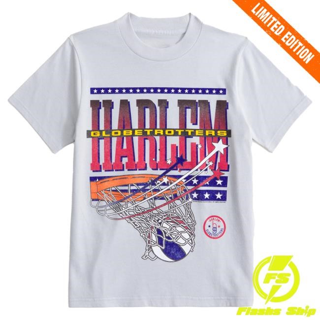 Official Abercrombie And Fitch Apparel harlem globetrotters graphic Shirt