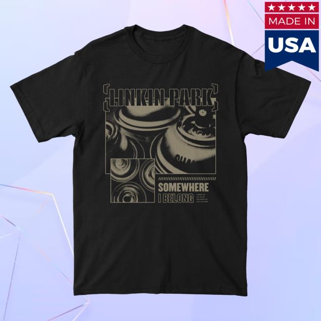 Official Linkin Park Merch Store Linkin Park Somewhere I Belong Single Black Hot Shirt Linkin Park Apparel Clothing Shop LinkinPark