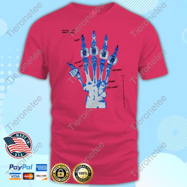Do Not Disturb Shop Kobe Bryant x Ray Rings Hand Blue Sweatshirt