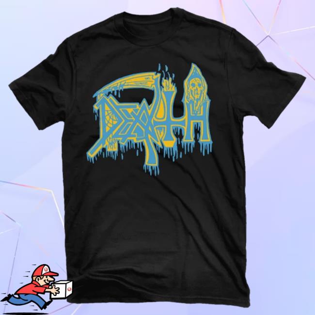 Official Indie Merch Store Shop Death "Spiritual Healing Logo" Shirt IndieMerchStore
