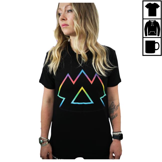 Official Wakaan Merch Store 'I Am Wakaan' Rainbow Gradient New Shirt