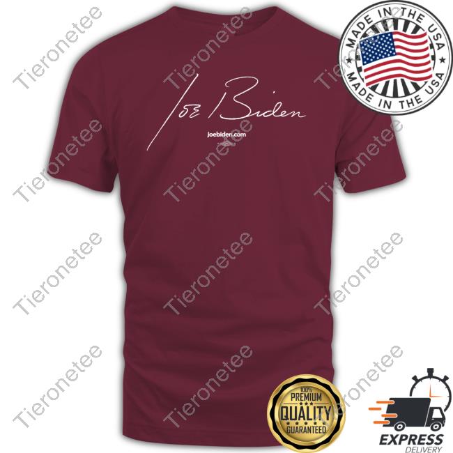 Official Joe Biden Merch Joe Signature Tee