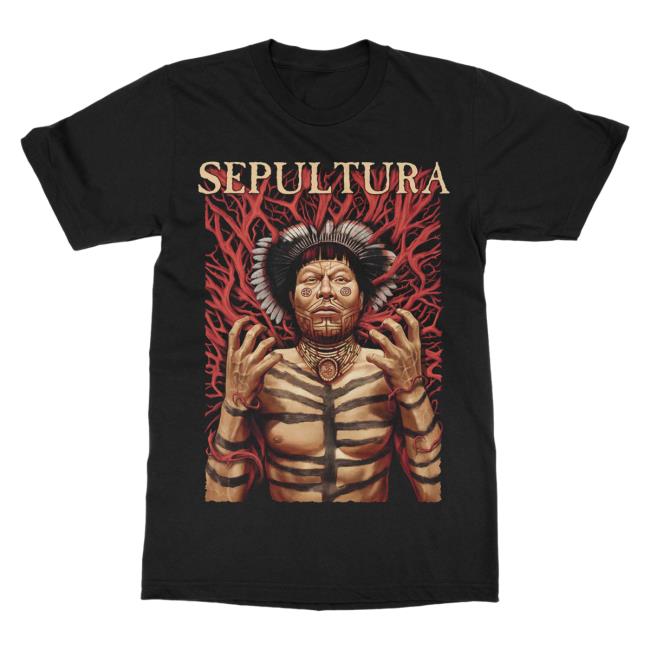 Official Sepultura Merch Store Sepultura Roots T-Shirts Sepultura Clothing Shop