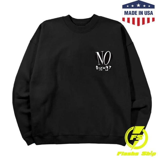 Official No Doubt Checkered Logo Crew neck