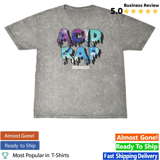 Official Chance The Rapper Merch Acid Rap Drip Washed Hot Shirt
