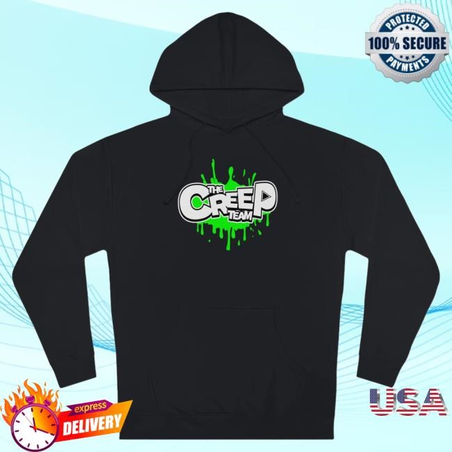 Official Creep Cast Merch The Creep Team Splat Premium Hoodies CreepCast