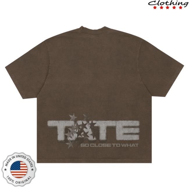 Official Tate Mcrae Merch Store Shop Tate Mcrae Pose Brown Shirt TateMcrae