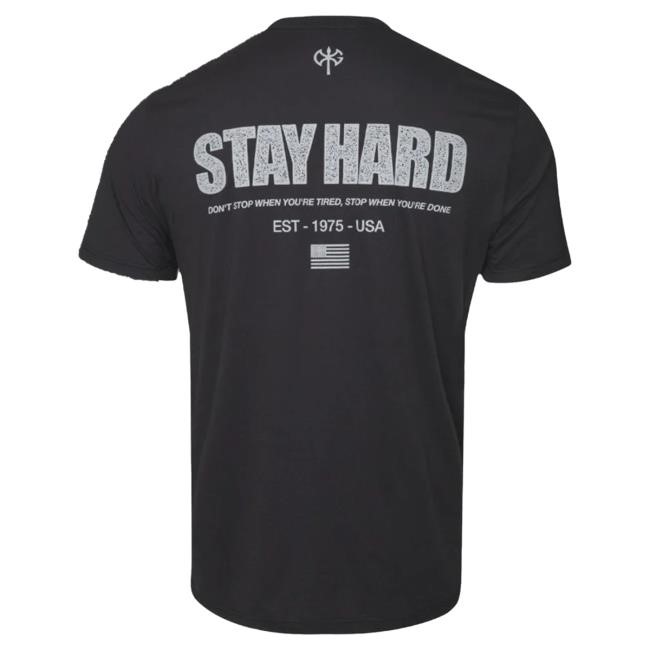 Official David Goggins Merch Store Shop Stay Hard Crewneck Sweatshirt