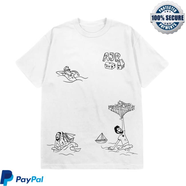 Official Ajr Brothers Doodle 2023 Tour T Shirt