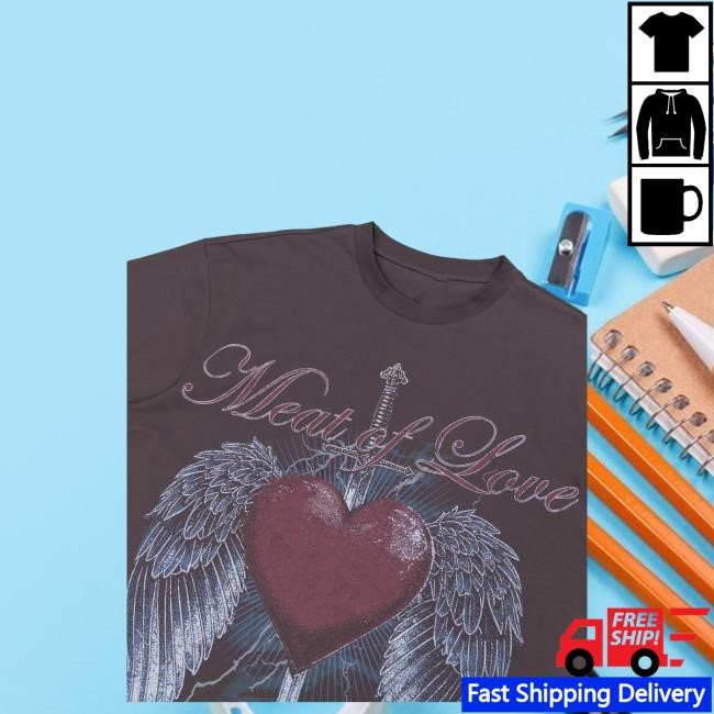 Official Meatcanyon Merch Store Meat of Love Vintage Tour Hot Shirt Meat Canyon