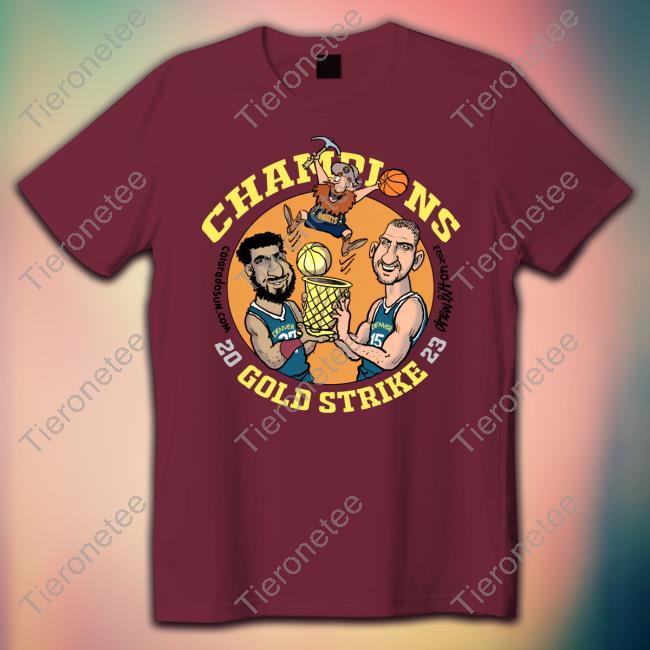 Colorado Sun Store Drew Litton's Denver Nuggets Tribute Long Sleeve Tee