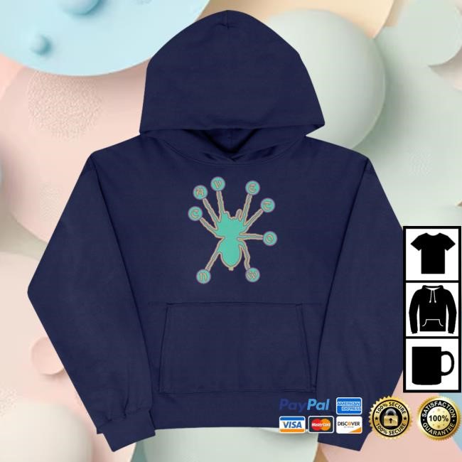 Official Cavetown Merch Spider Hooded Sweatshirt
