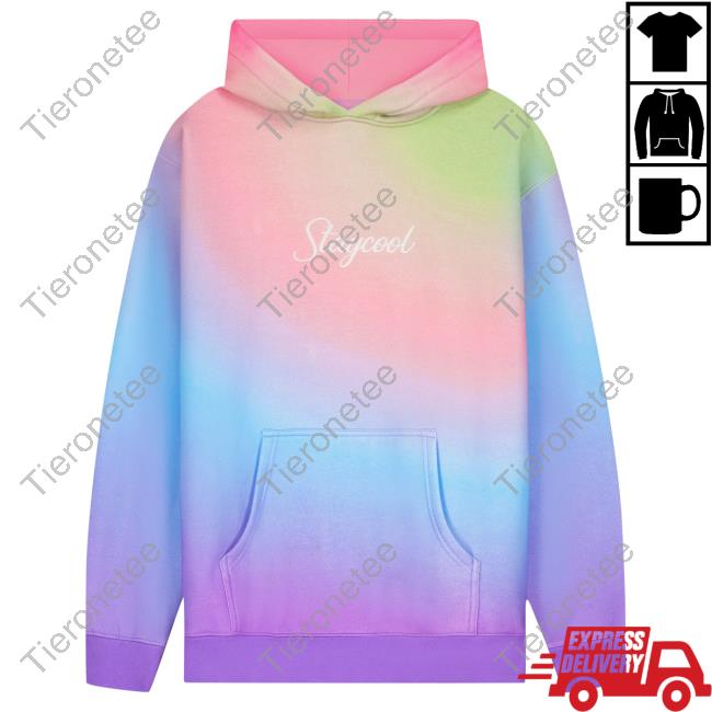 Official Stay Cool Clothing Store Staycool Aura Hooded Sweatshirt Multi StaycoolNyc