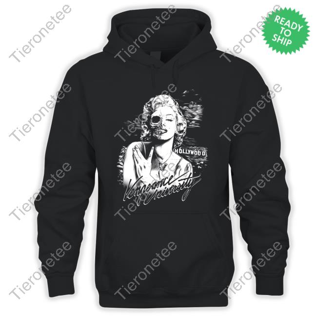 Official Vengeance University Marilyn Noir TShirt