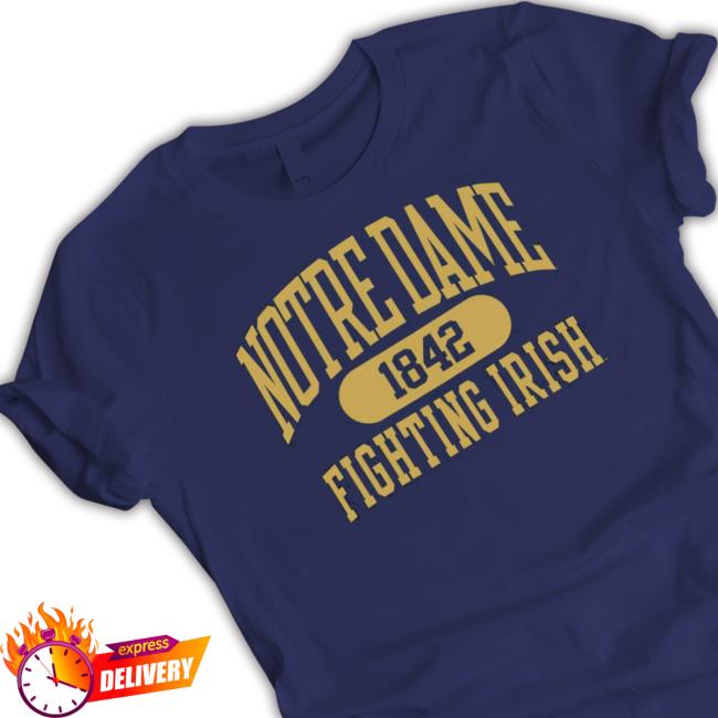 Official NCAA Shop Champion Notre Dame Fighting Irish Arch Pill T-Shirt