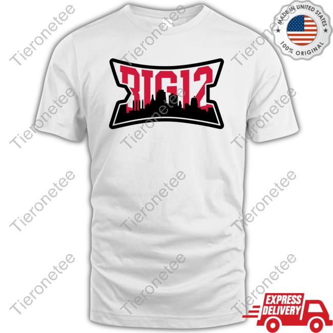 Charlie Hustle Big 12 Conference Kc Skyline T Shirt