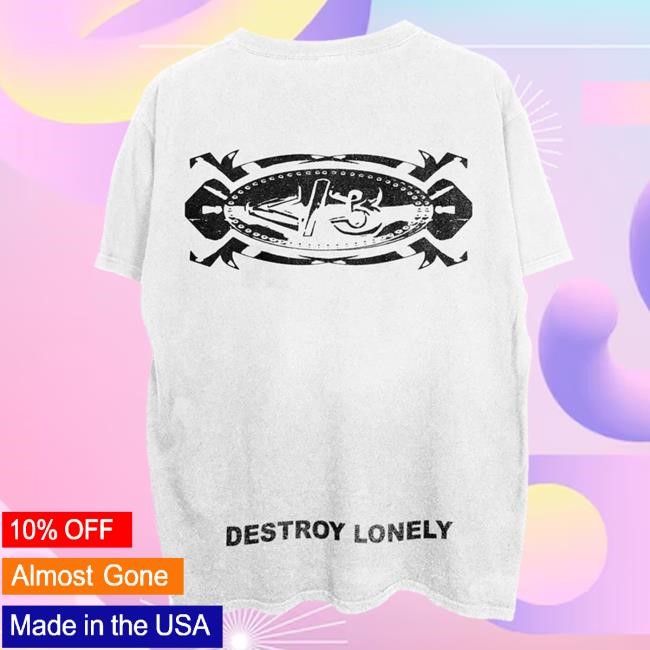 Official Destroy Lonely Merch Store Shop Destroy Lonely ＜/3³ Piercing Girl T Shirt