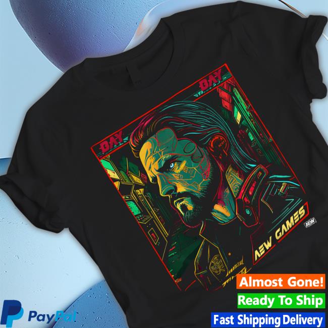 Adam Cole Bay Bay Aew Arcade Tee Shirt