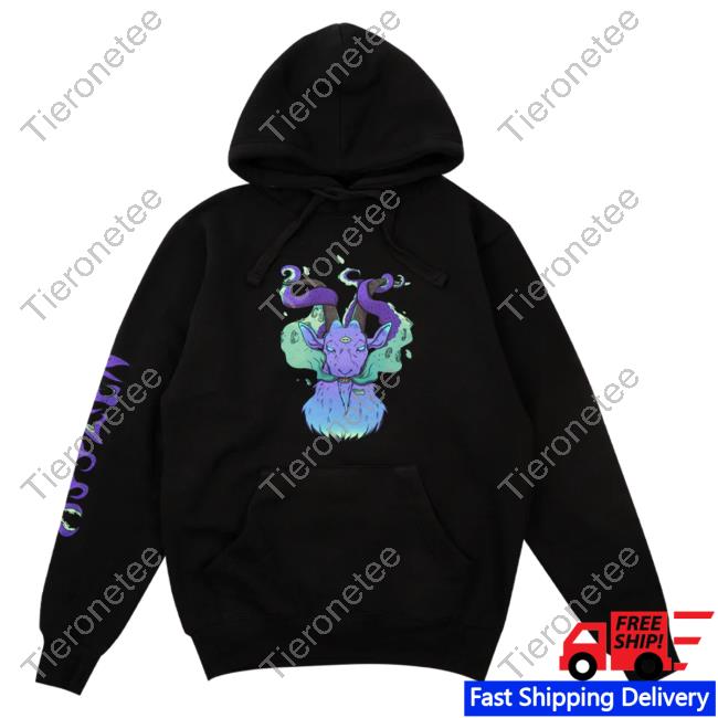 Official Elvis The Alien Ayylien Clothing Baphomet Crewneck Sweatshirt