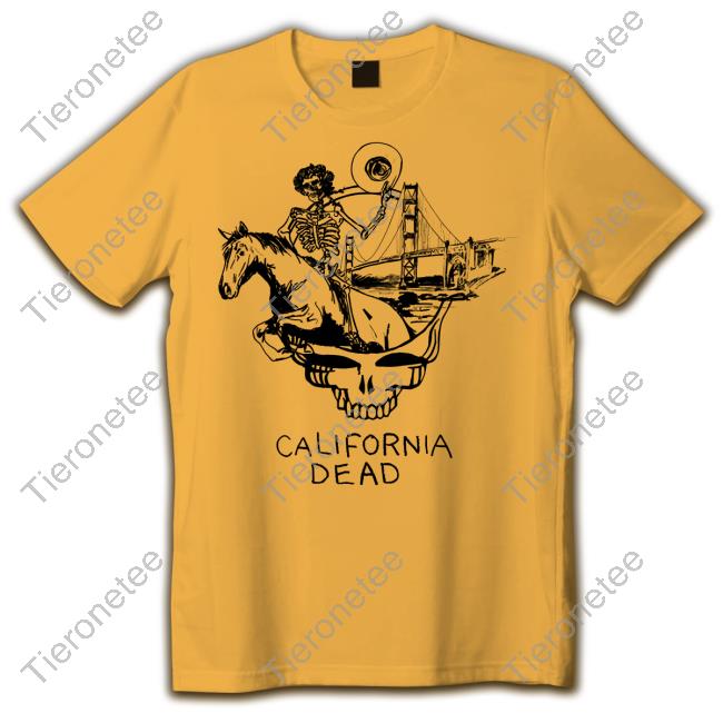 California United States Of Dead Tee Shirt