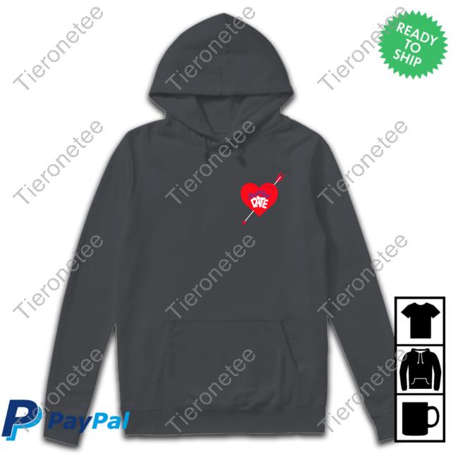 Official Dimzinc Merch Chicken Shop Date Heart Logo Shirt