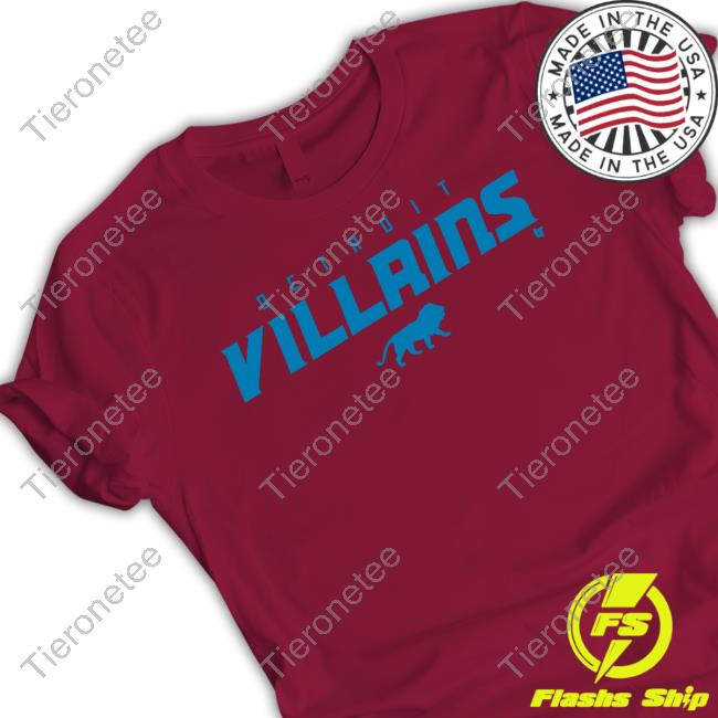 Breakingt Detroit Villains Hoodie Pride Of Detroit