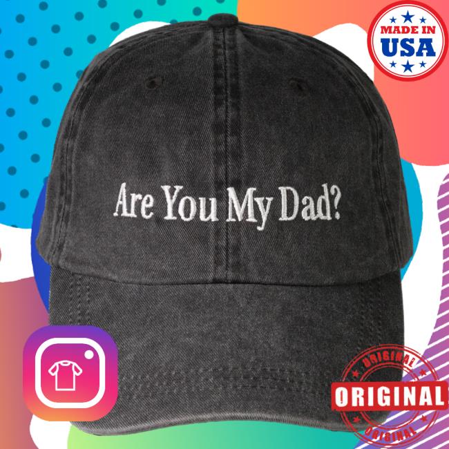 Official Dropout Tv Dropout Merch Store Shop "Are You My Dad?" Trucker Hat Dropouttv