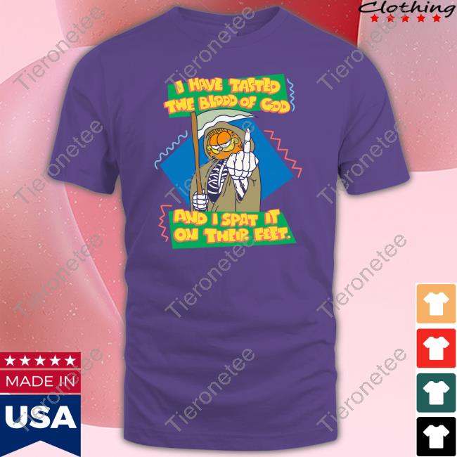 I Have Tasted The Blood Of God And I Spat It On Their Feet Hooded Sweatshirt