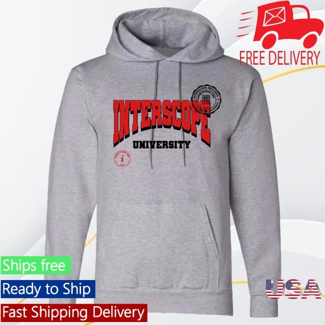 Official Interscope Red University Hood